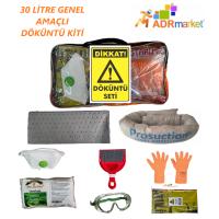 30 Litre Çantalı Genel Döküntü Kiti