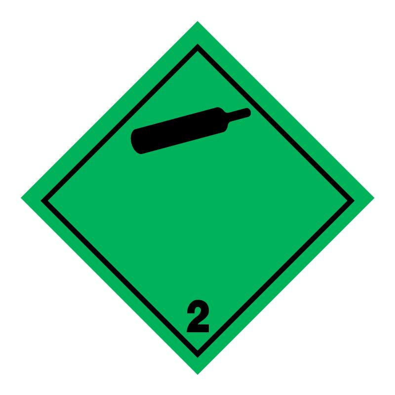 SInıf 2.2 Tehlike Levhası